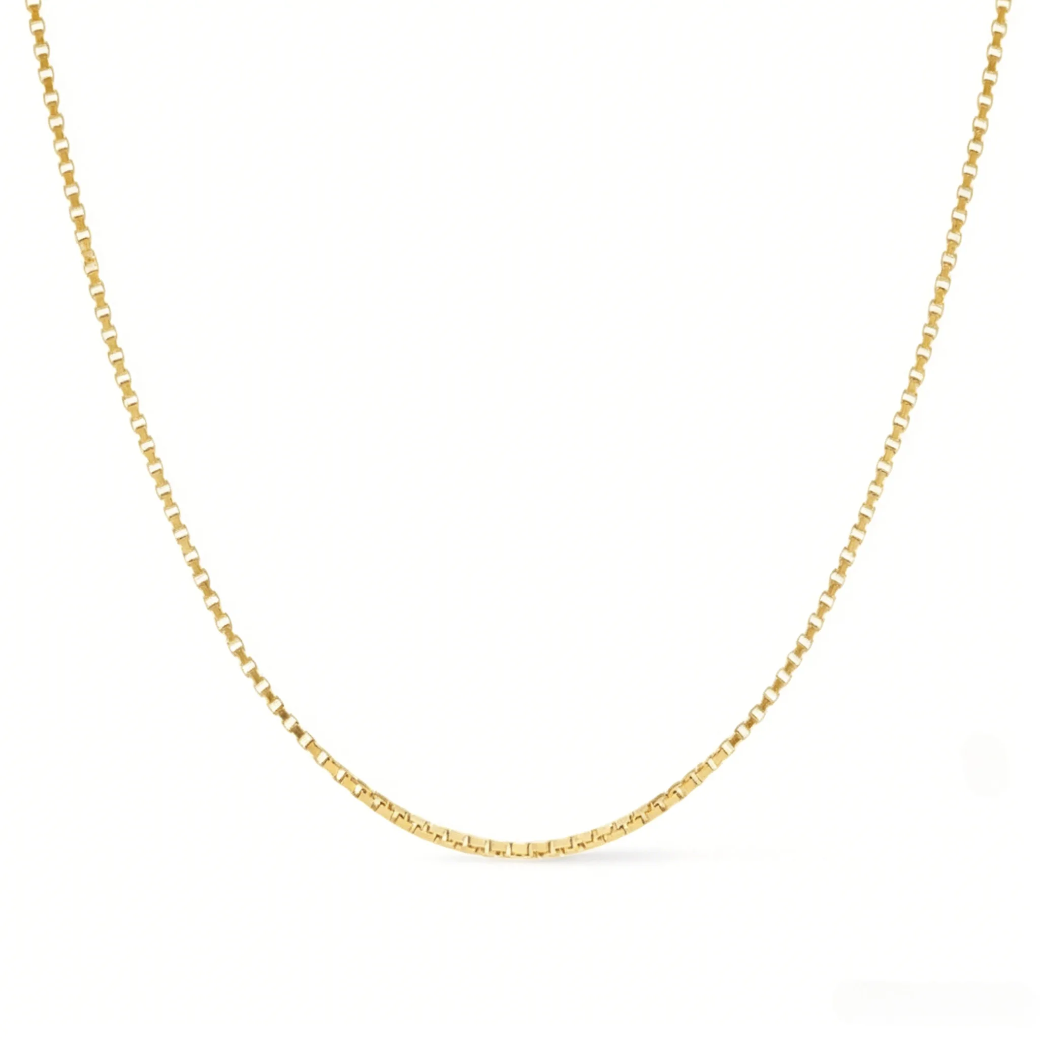 Collier chaîne box Jo